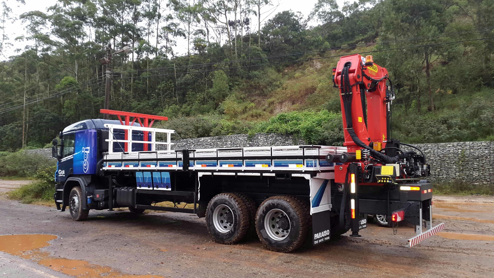 Munck MD45007 Scania Traçado P250 montagem Traseira