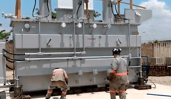 Movimentação de Transformadores