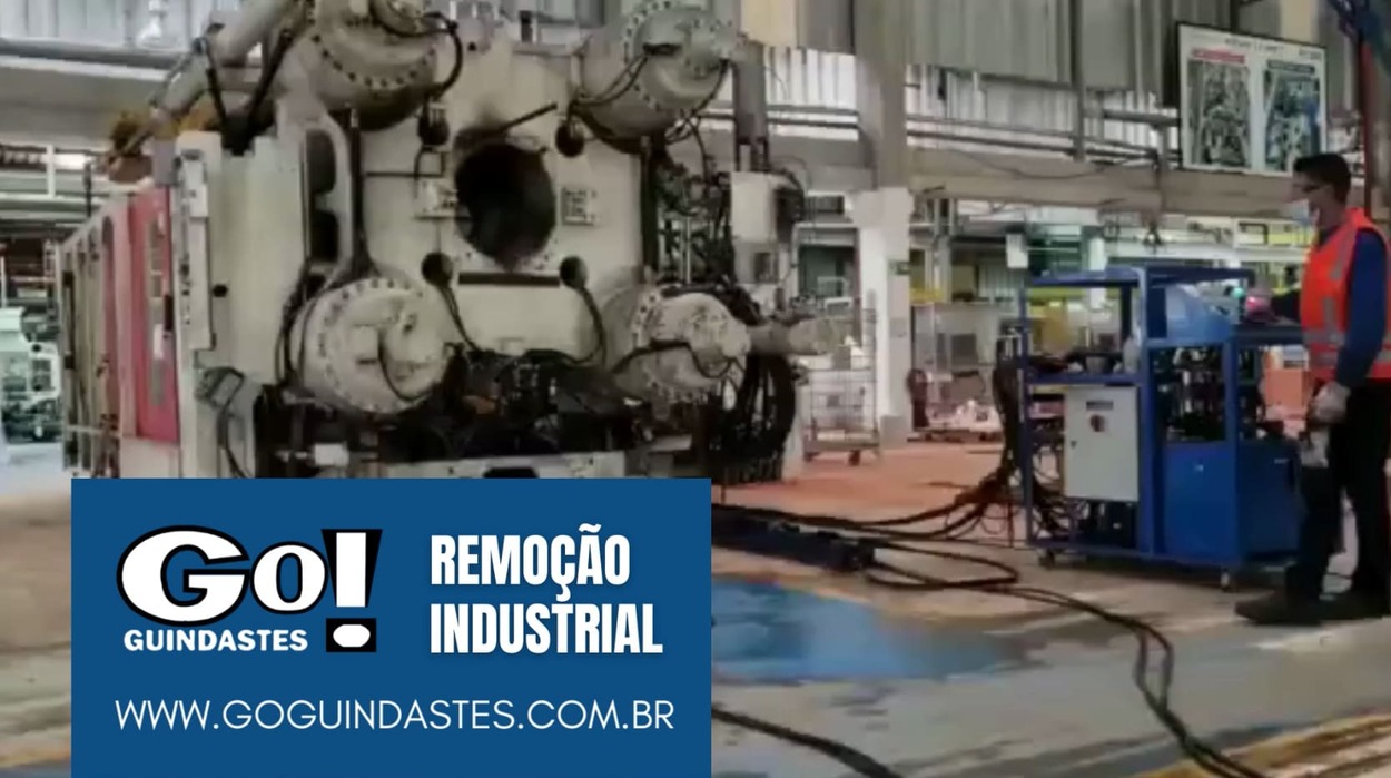 Movimentação de carga - CNC 9 toneladas